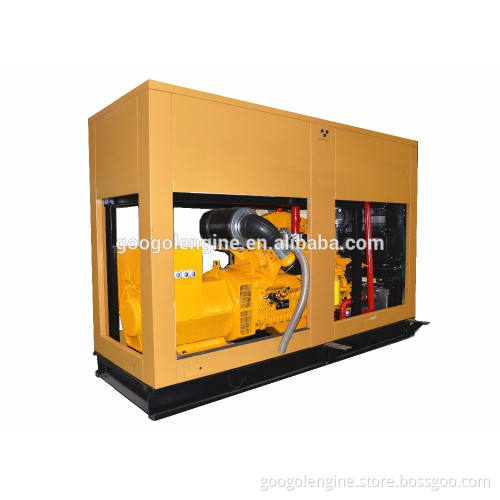 160kW 200KVA Googol Silent Type Gas Generator with Soundproof
